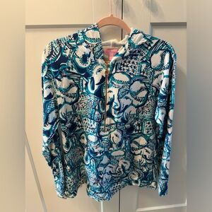Lilly Pulitzer Women's Med Hoodie Skipper - Size: L